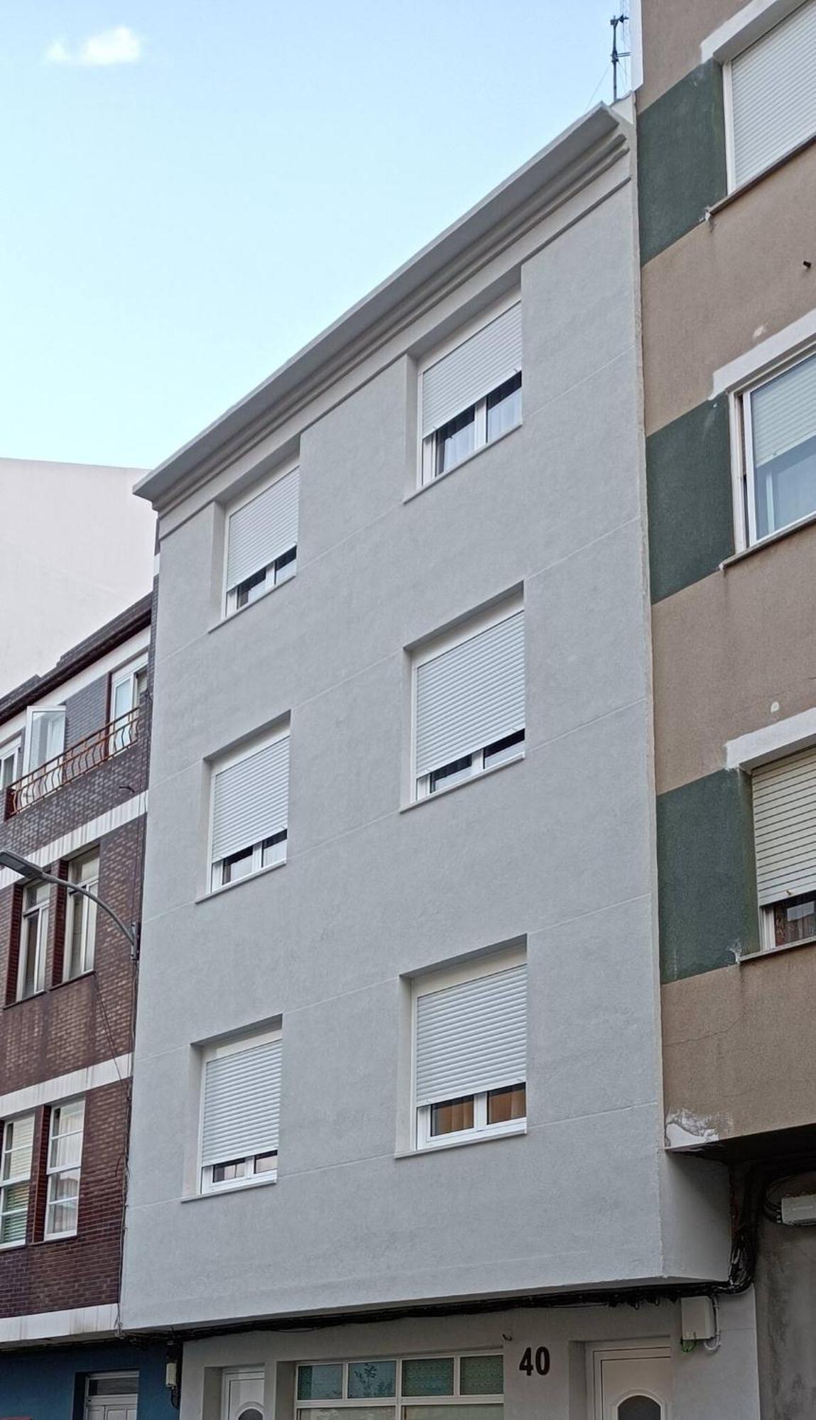 A Capelada-Centrico Apartamento En Cedeira Bagian luar foto